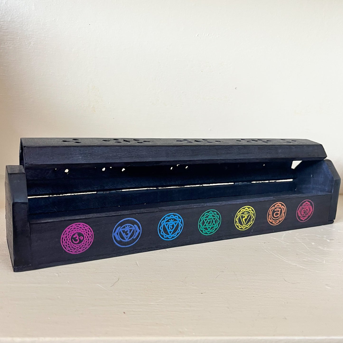 Wooden Ash Catcher Box - Incense Holder