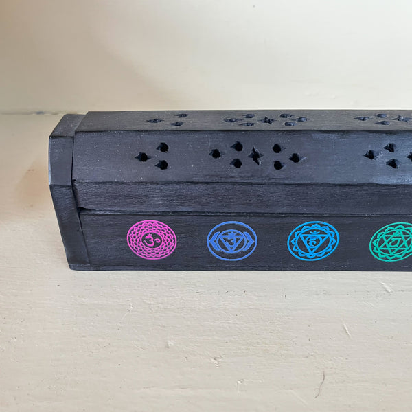 Wooden Ash Catcher Box - Incense Holder