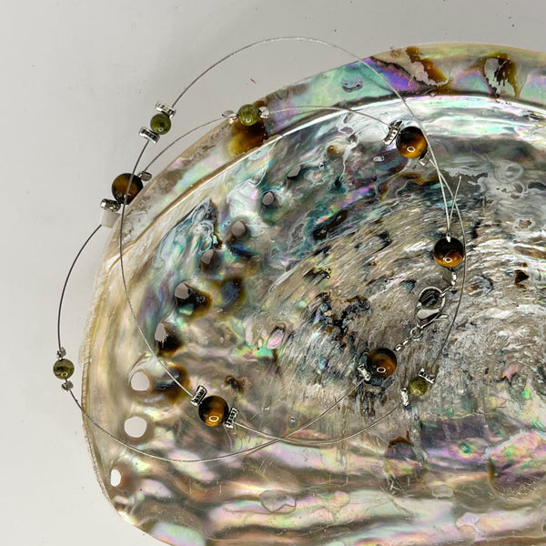 Assorted Wire Gemstone Necklaces - Crystal Geological