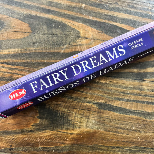 Assorted Hem Incense Tube ( Hex ) - Crystal Geological