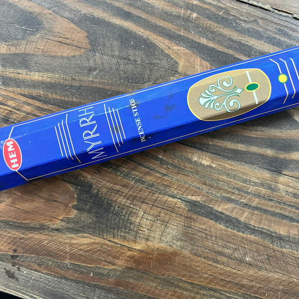 Assorted Hem Incense Tube ( Hex ) - Crystal Geological