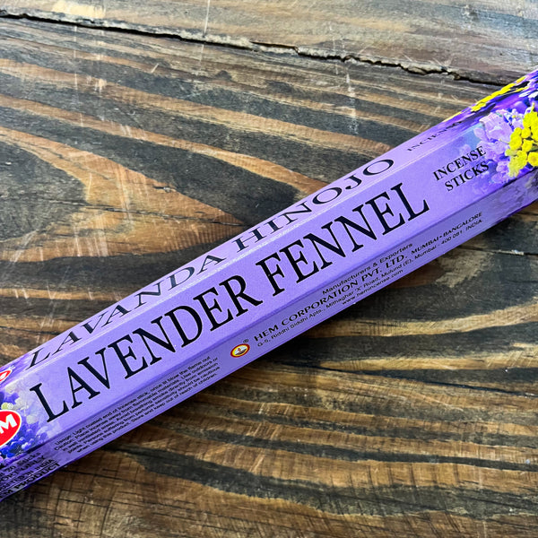 Assorted Hem Incense Tube ( Hex ) - Crystal Geological