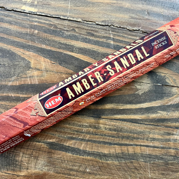 Assorted Hem Incense Tube ( Hex ) - Crystal Geological