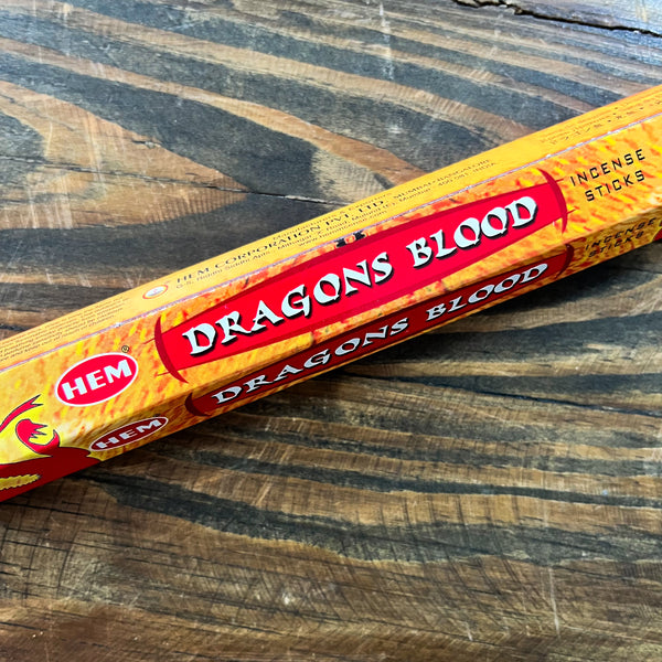 Assorted Hem Incense Tube ( Hex ) - Crystal Geological