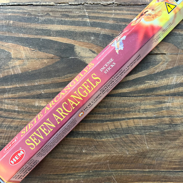 Assorted Hem Incense Tube ( Hex ) - Crystal Geological