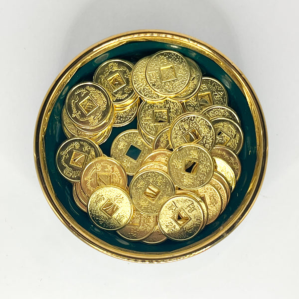 Chinese Money Coin (Feng Shui Coin) - Crystal Geological