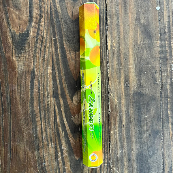 Assorted Darshan Tube ( Hex ) Incense - Crystal Geological