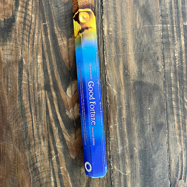 Assorted Darshan Tube ( Hex ) Incense - Crystal Geological