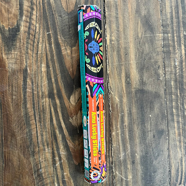 Assorted Darshan Tube ( Hex ) Incense - Crystal Geological