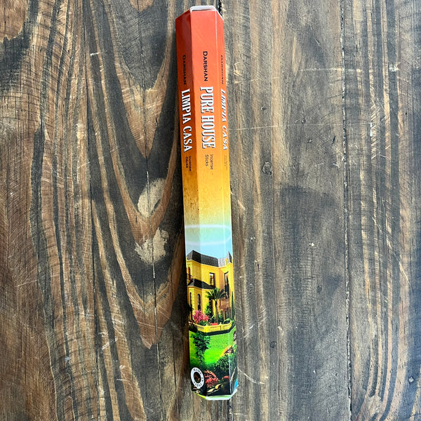 Assorted Darshan Tube ( Hex ) Incense - Crystal Geological