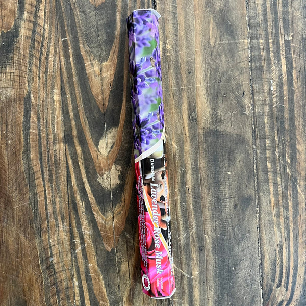 Assorted Darshan Tube ( Hex ) Incense - Crystal Geological