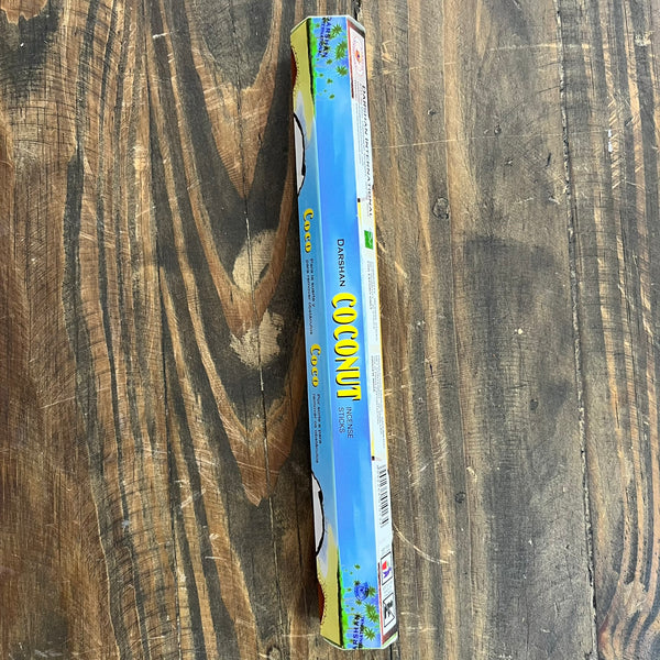 Assorted Darshan Tube ( Hex ) Incense - Crystal Geological