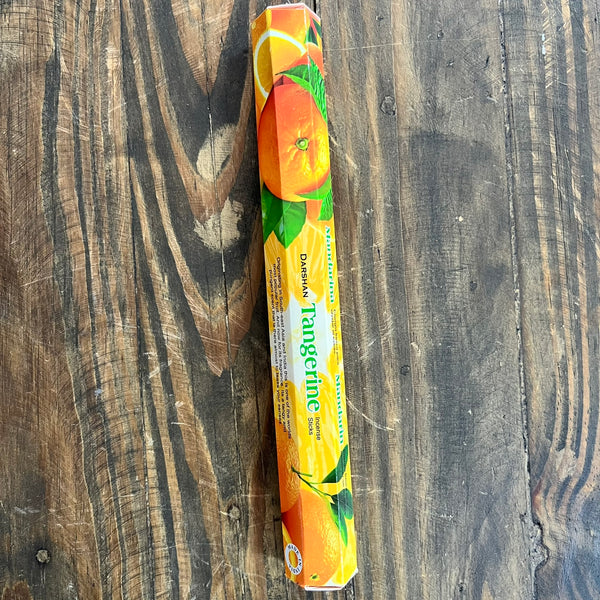 Assorted Darshan Tube ( Hex ) Incense - Crystal Geological