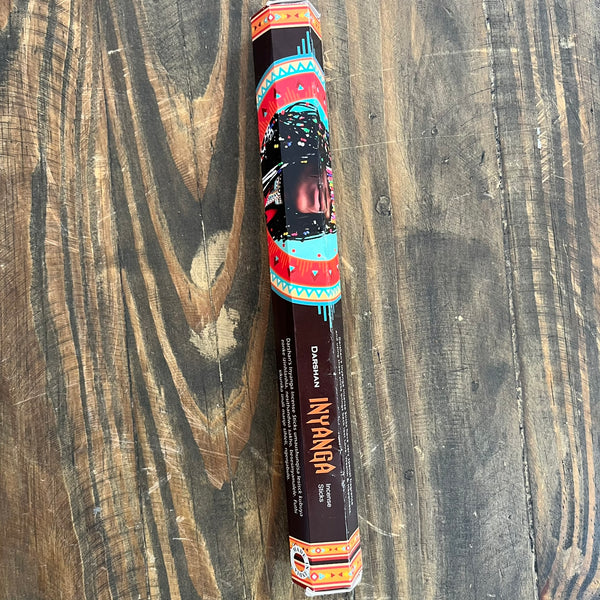 Assorted Darshan Tube ( Hex ) Incense - Crystal Geological