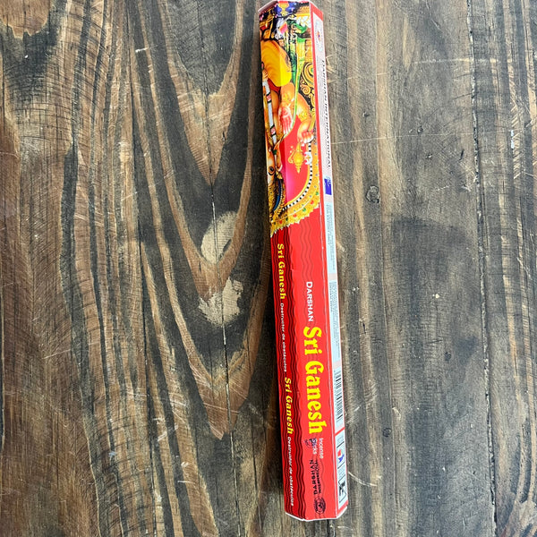 Assorted Darshan Tube ( Hex ) Incense - Crystal Geological