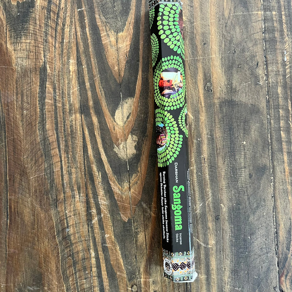 Assorted Darshan Tube ( Hex ) Incense - Crystal Geological