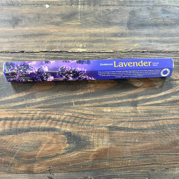 Assorted Darshan Tube ( Hex ) Incense - Crystal Geological