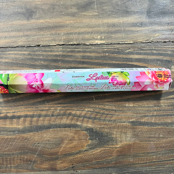 Assorted Darshan Tube ( Hex ) Incense - Crystal Geological
