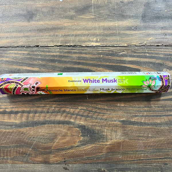 Assorted Darshan Tube ( Hex ) Incense - Crystal Geological