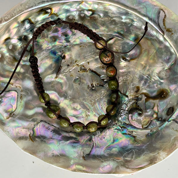Assorted Gemstone Macrame Bracelets - Crystal Geological