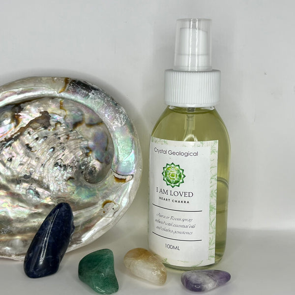 Chakra Aura or Room Spray - 100ml - Crystal Geological