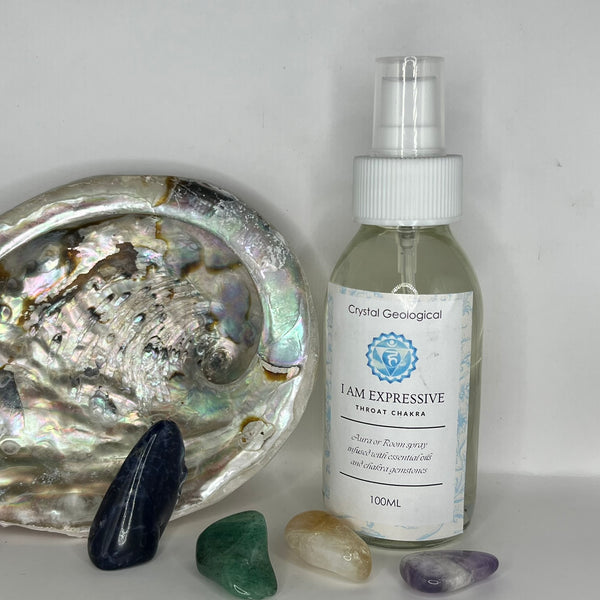 Chakra Aura or Room Spray - 100ml - Crystal Geological