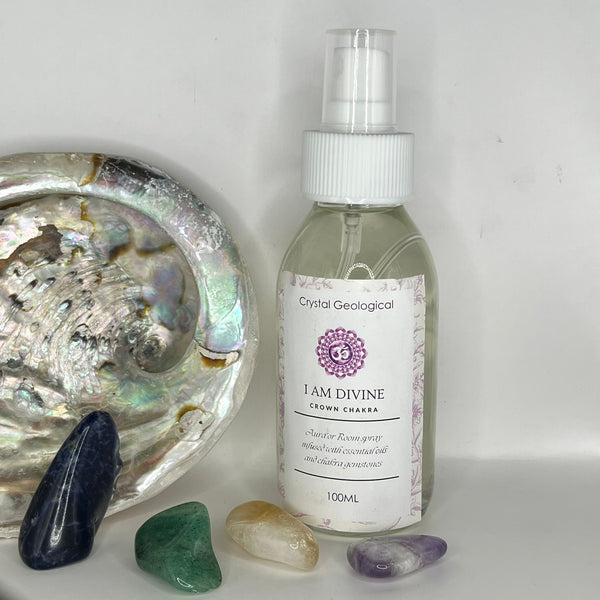 Chakra Aura or Room Spray - 100ml - Crystal Geological