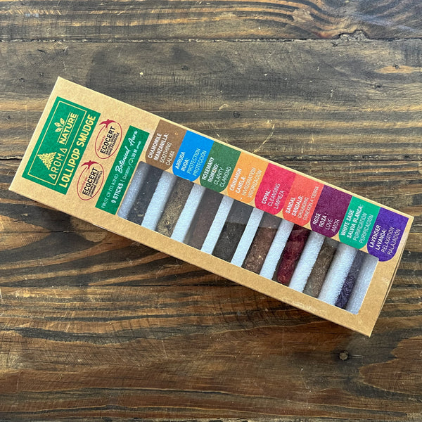 Lollipop Smudge - Aroma Nature - 9 Smudge Sticks