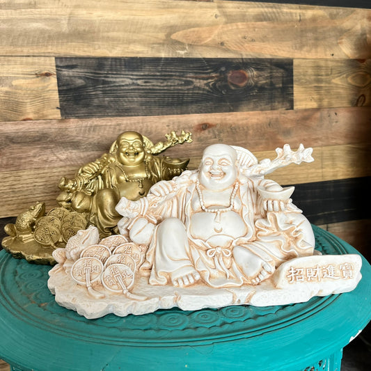Seated Laughing Buddha - 13cm