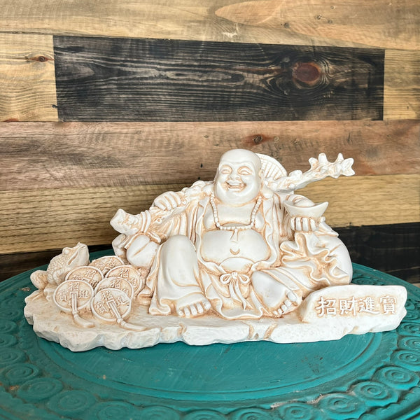 Seated Laughing Buddha - 13cm