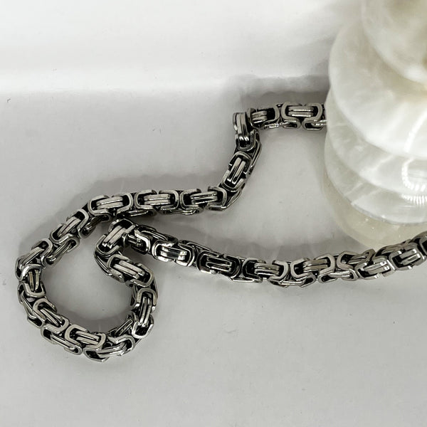 Stainless Steel Chain - Assorted Sizes By Wearing Grace - Crystal Geological