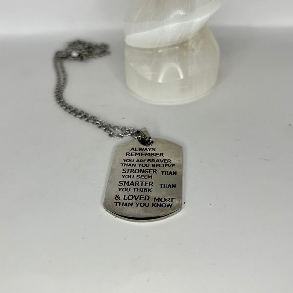 Stainless Steel Chain - Assorted Sizes By Wearing Grace - Crystal Geological