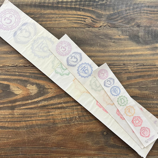Chakra Stickers - Vinyl Peel Off - Various Sizes - By Holistic Hippie