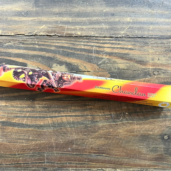 Assorted Darshan Tube ( Hex ) Incense - Crystal Geological