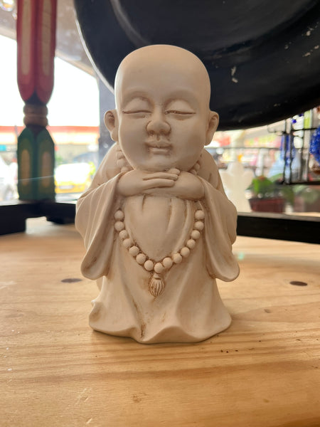 Monk with Chin in Hand - 21cm