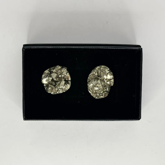 Round Pyrite Cluster