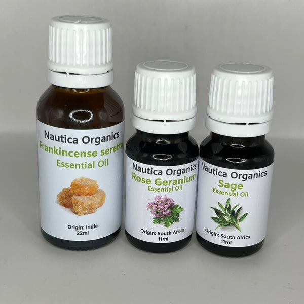 Nautica Organics Essential Oil Range - Crystal Geological