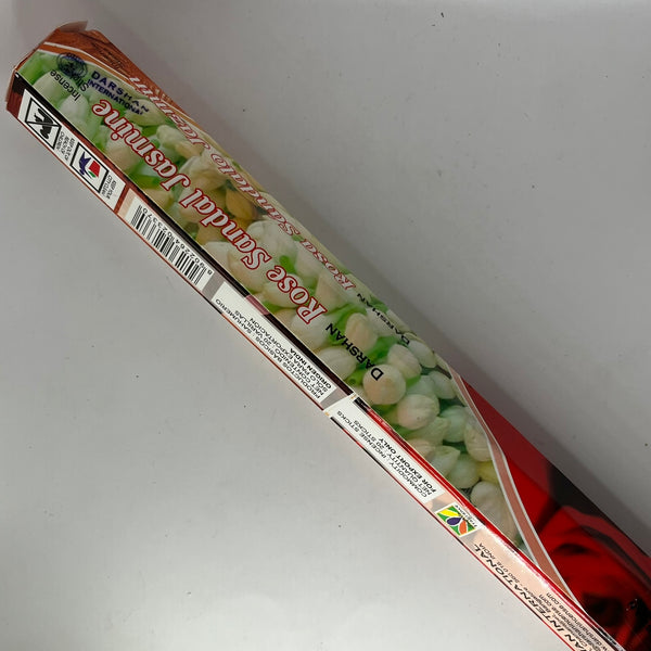 Assorted Darshan Tube ( Hex ) Incense - Crystal Geological