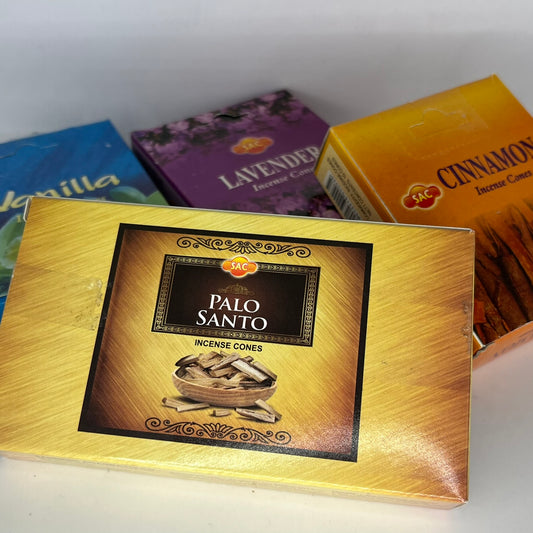 SAC Incense Cones - Assorted