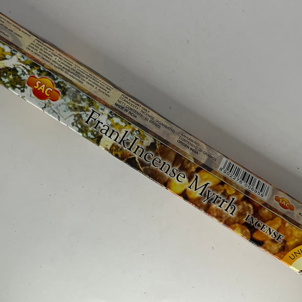 Assorted SAC Tube (Hex) Incense Sticks - Crystal Geological
