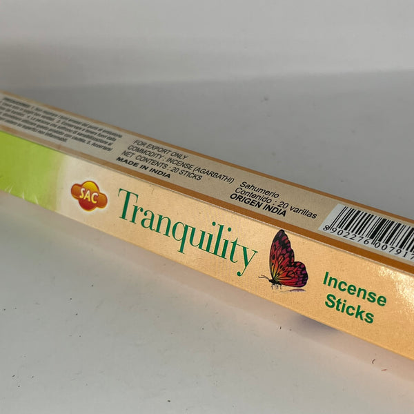 Assorted SAC Tube (Hex) Incense Sticks - Crystal Geological