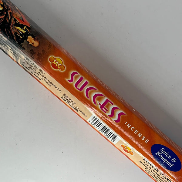 Assorted SAC Tube (Hex) Incense Sticks - Crystal Geological
