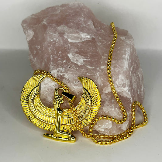 Stainless Steel Isis Goddess Chain