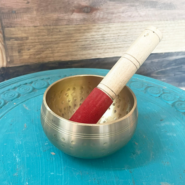 Hand beaten Brass Singing Bowl - Assorted Sizes