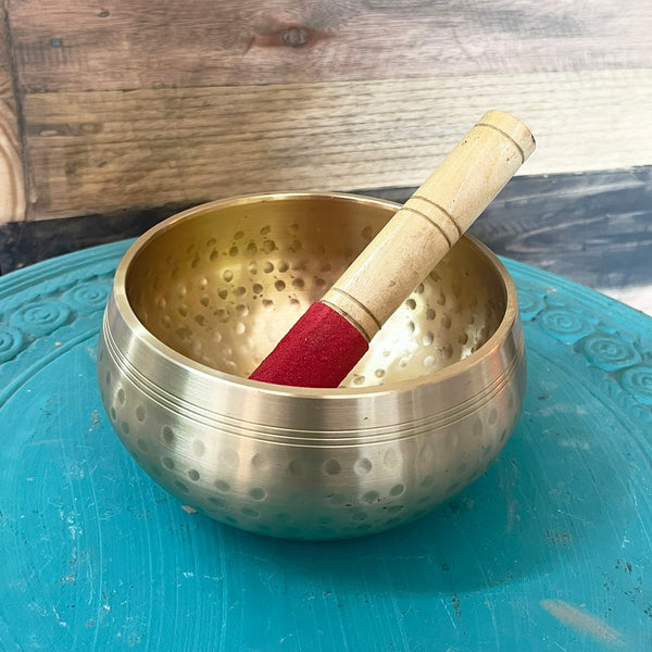 Hand beaten Brass Singing Bowl - Assorted Sizes