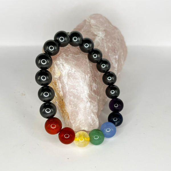 Assorted Chakra Gemstone Bracelets - Crystal Geological