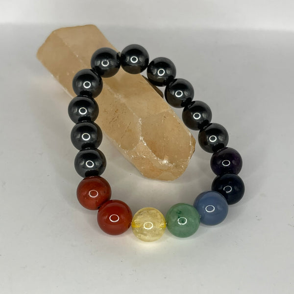 Assorted Chakra Gemstone Bracelets - Crystal Geological