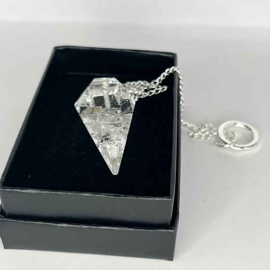 Clear Quartz Pendulum
