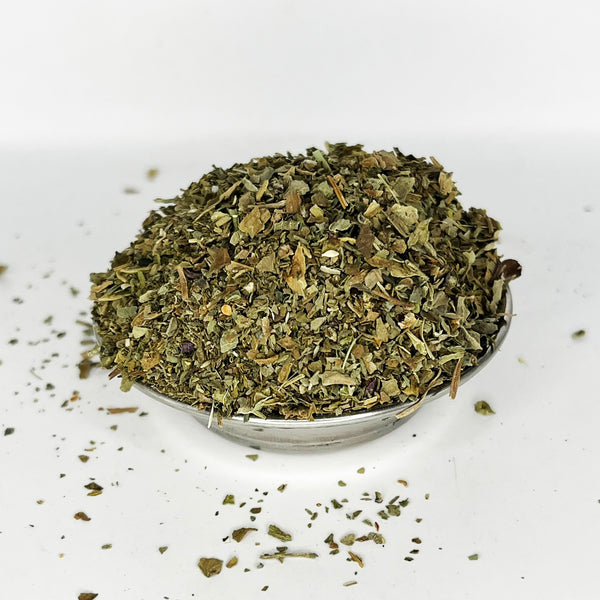 Loose herbs in shop - Crystal Geological