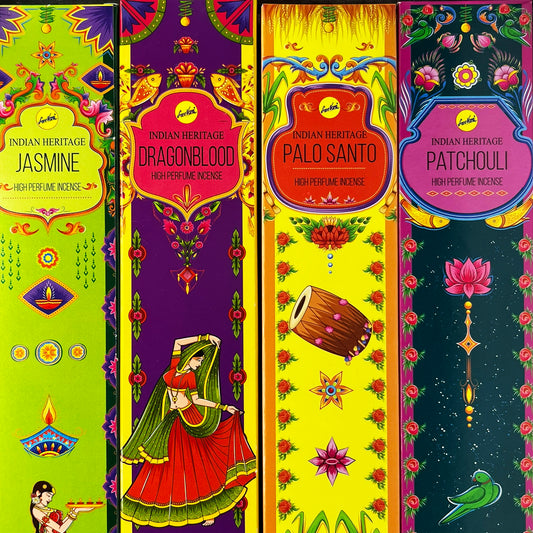 Assorted Indian Heritage Masala Incense - 15g